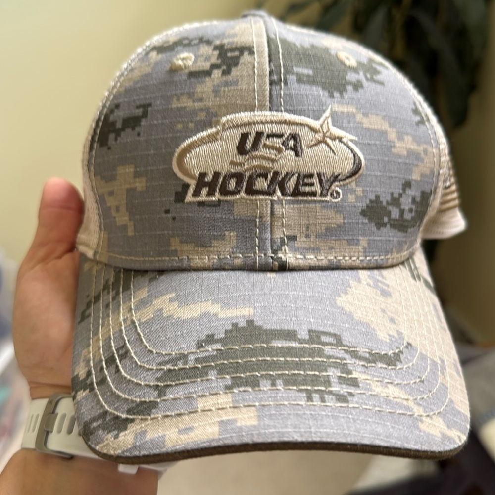 USA Hockey Camo hat